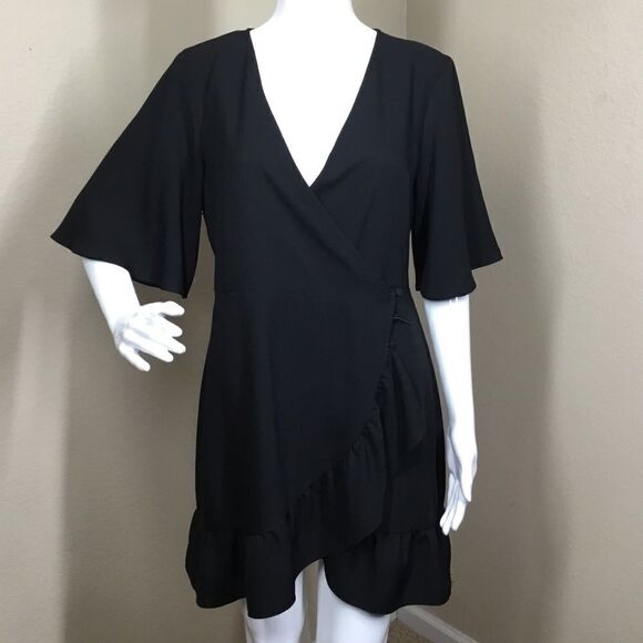 Topshop Ruffle Minidress (F15) - Picture 2 of 8